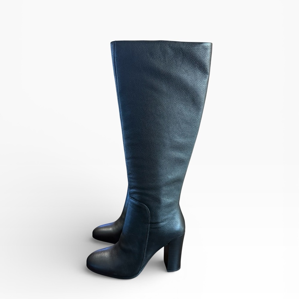 Kenneth Cole New York Justin Block-Heel Tall Knee High Boots Size 8 - Picture 5 of 7